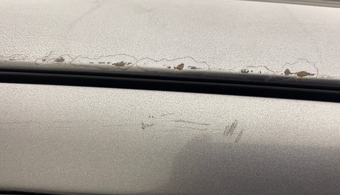 2010 Maruti Ritz VXI, Petrol, Manual, 50,041 km, Right C pillar - Slightly rusted