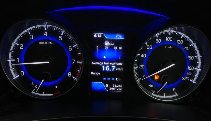 2018 Maruti Baleno ZETA PETROL 1.2, Petrol, Manual, 50,583 km, Odometer Image
