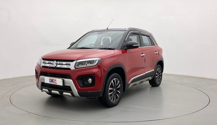 2020 Maruti Vitara Brezza ZXI PLUS DUAL TONE, Petrol, Manual, 71,043 km, Left Front Diagonal