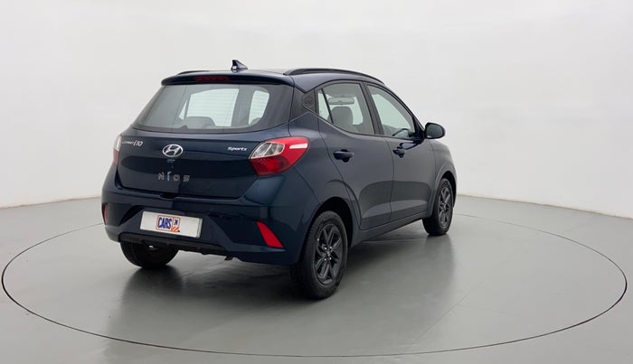 2020 Hyundai GRAND I10 NIOS SPORTZ PETROL, Petrol, Manual, 3,368 km, Right Back Diagonal