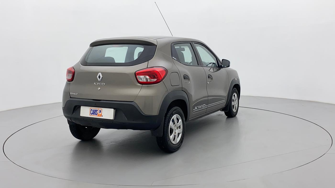 2019 Renault Kwid RXT 1.0 (O), Petrol, Manual, 34,184 km, Right Back Diagonal
