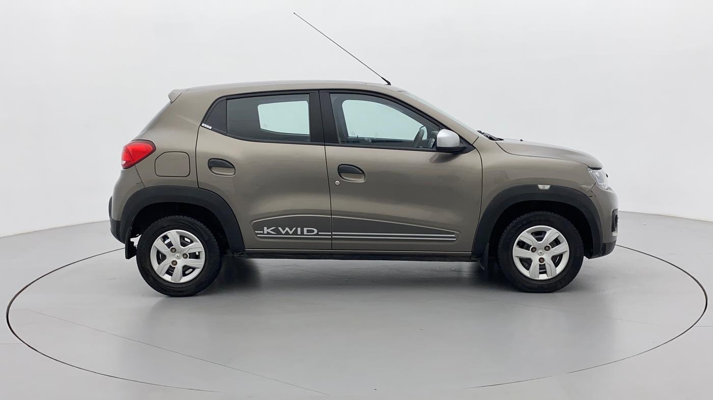 2019 Renault Kwid RXT 1.0 (O), Petrol, Manual, 34,184 km, Right Side View