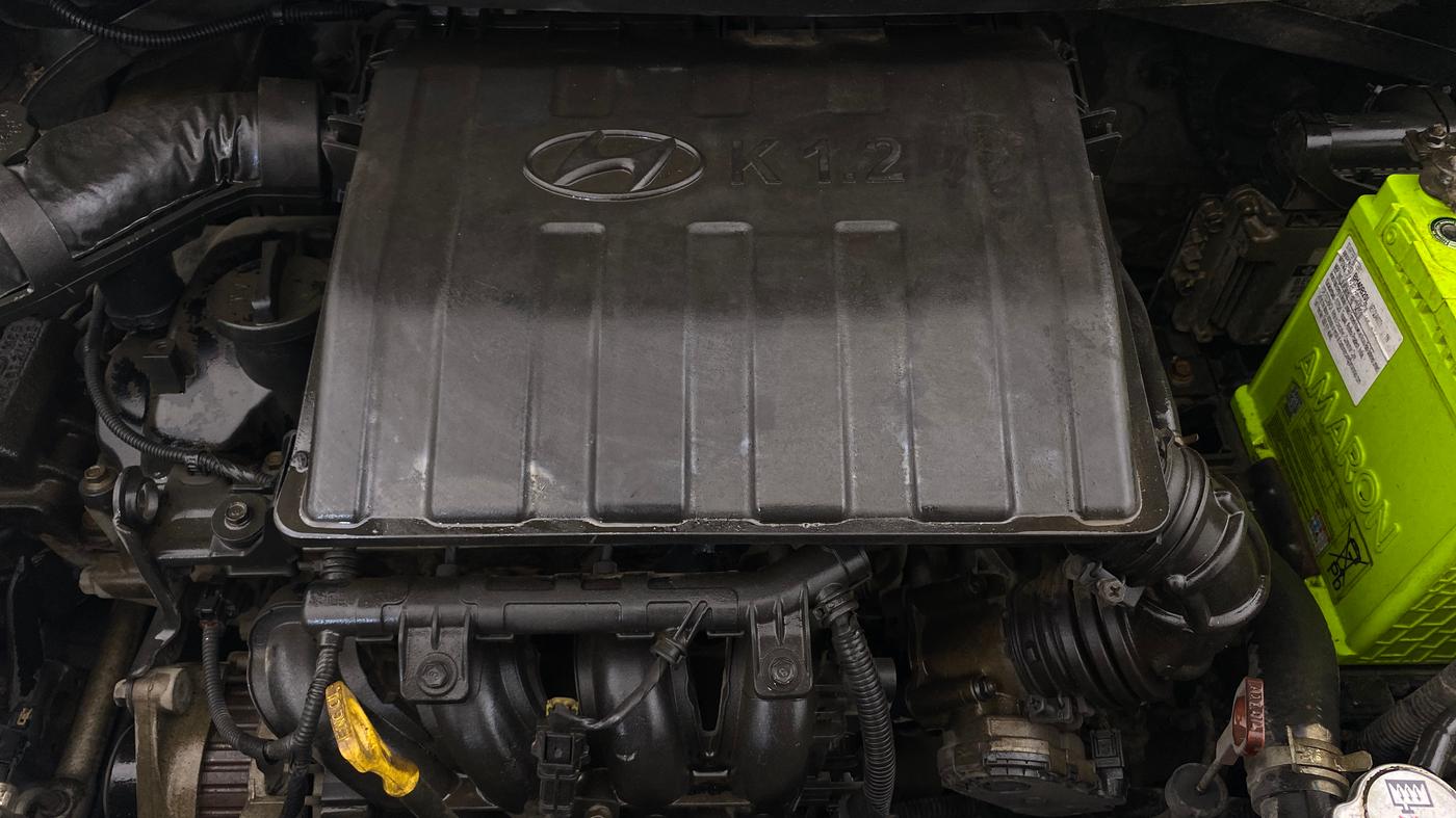 2016 Hyundai Grand i10 ASTA AT 1.2 KAPPA VTVT, Petrol, Automatic, 63,716 km, Engine View