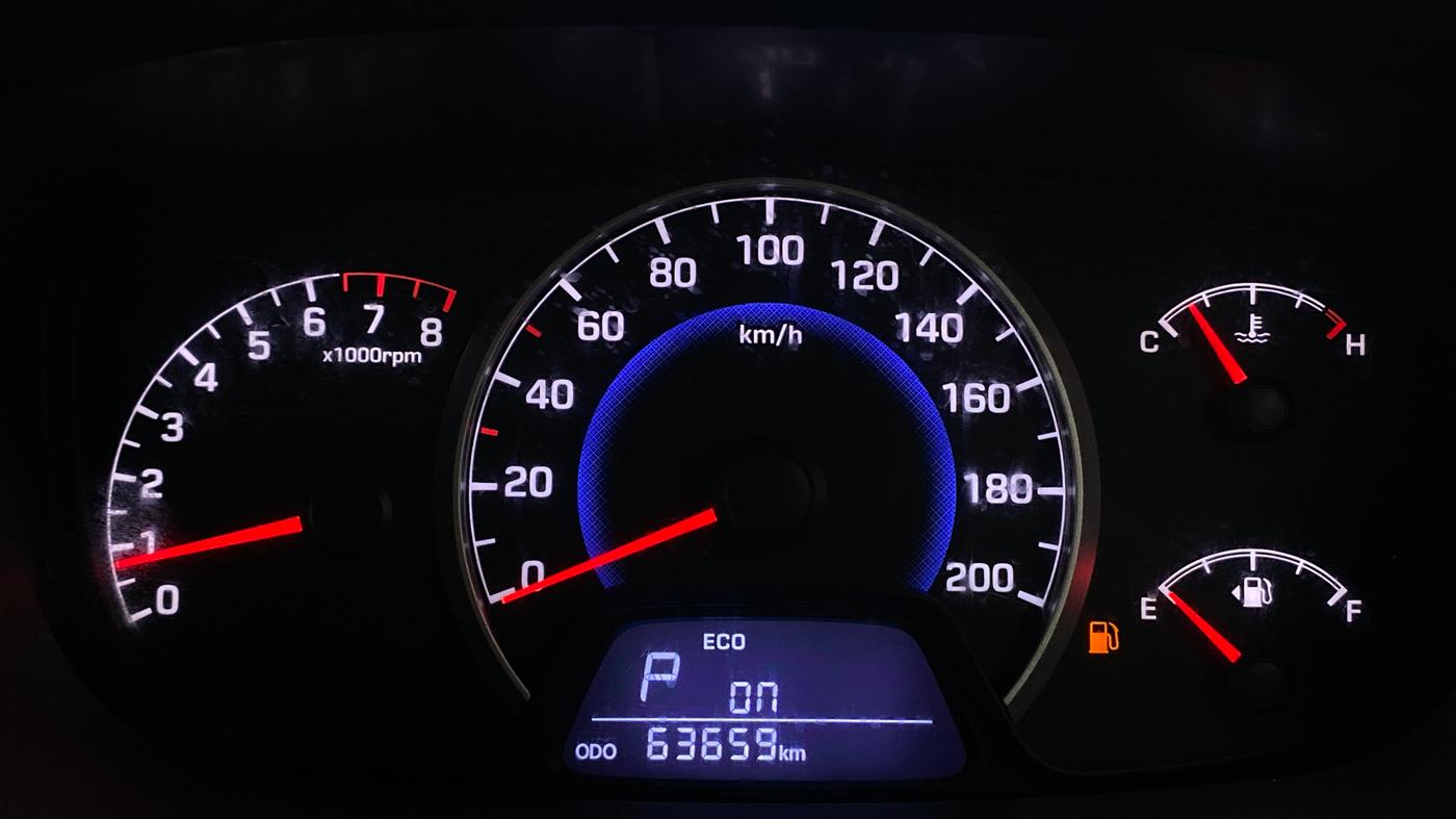 2016 Hyundai Grand i10 ASTA AT 1.2 KAPPA VTVT, Petrol, Automatic, 63,716 km, Odometer Image