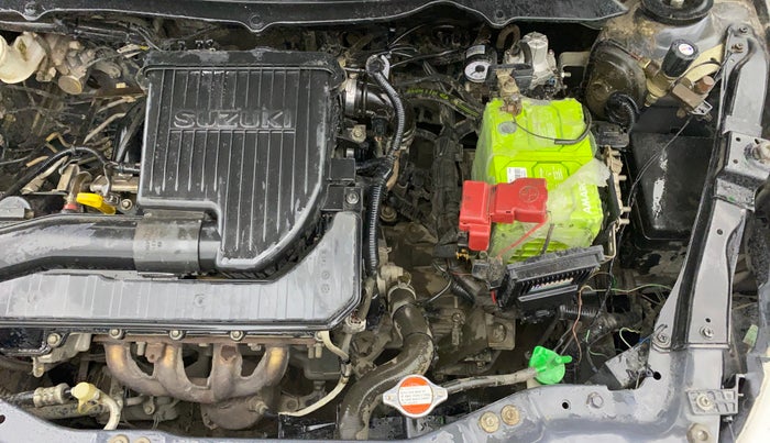 2017 Maruti Swift LXI (O), CNG, Manual, 1,08,799 km, Engine View - Left