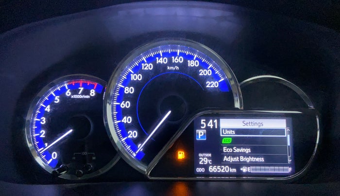 2018 Toyota YARIS V CVT, Petrol, Automatic, 66,793 km, Odometer Image