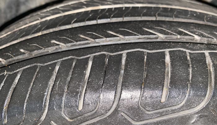 2023 Volkswagen VIRTUS GT PIUS 1.5 TSI, Petrol, Manual, 25,300 km, Left Front Tyre Tread