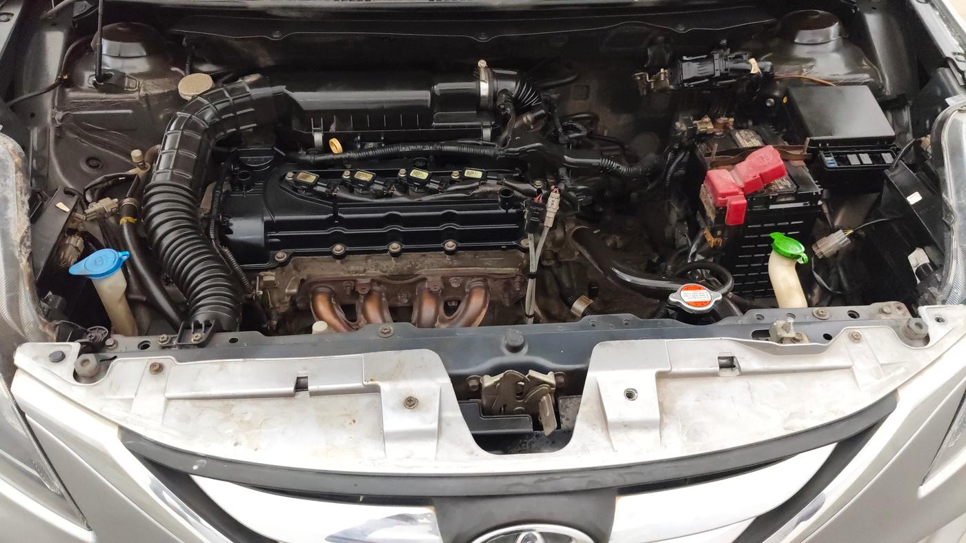 2020 Toyota Glanza G, Petrol, Manual, 86,702 km, Engine View