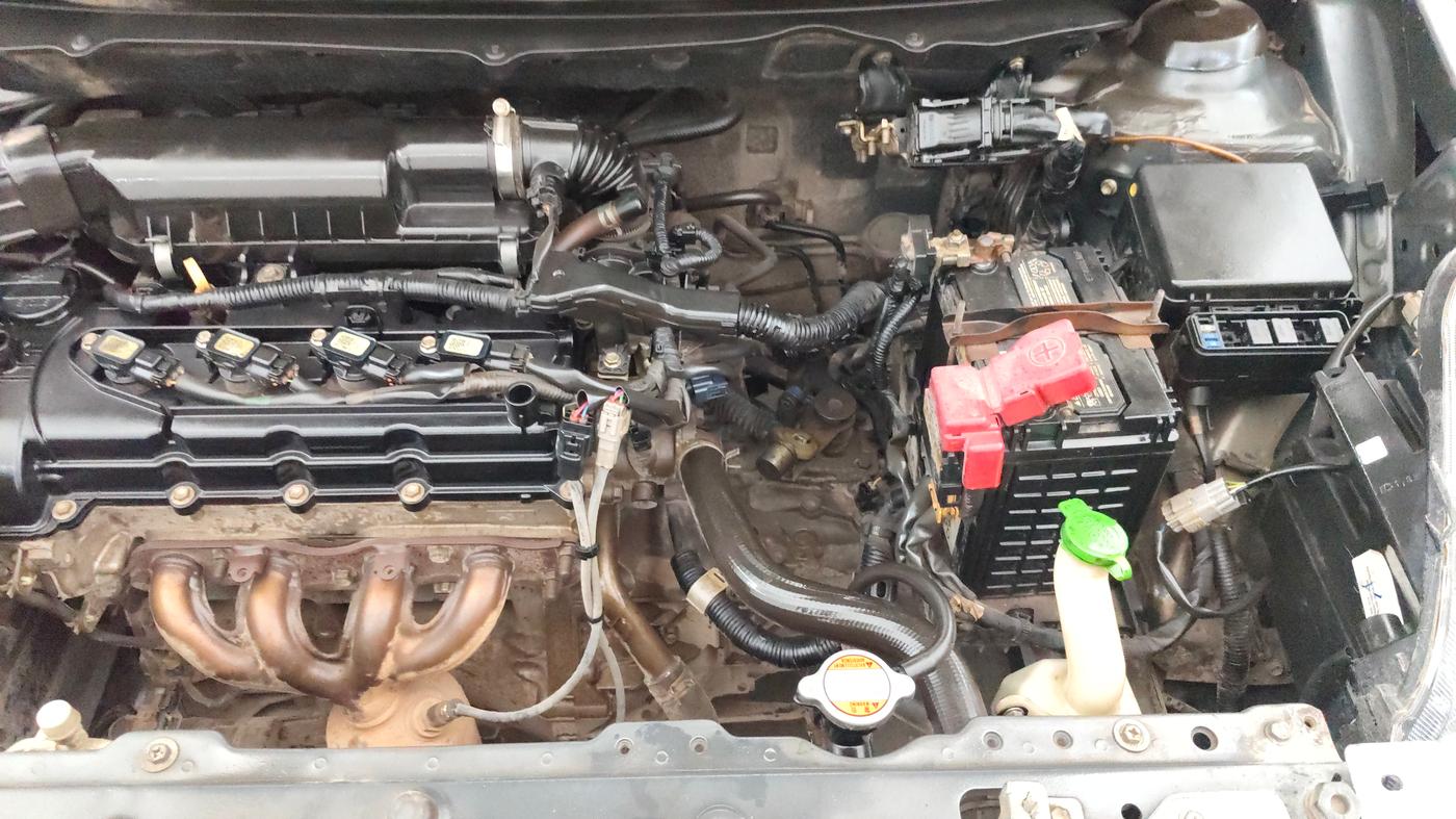 2020 Toyota Glanza G, Petrol, Manual, 86,702 km, Engine View - Left