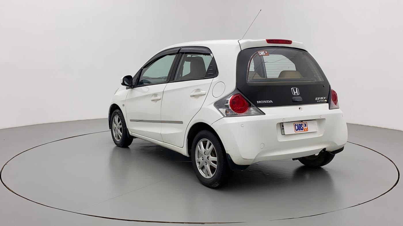 2013 Honda Brio VX MT, Petrol, Manual, 72,852 km, Left Back Diagonal