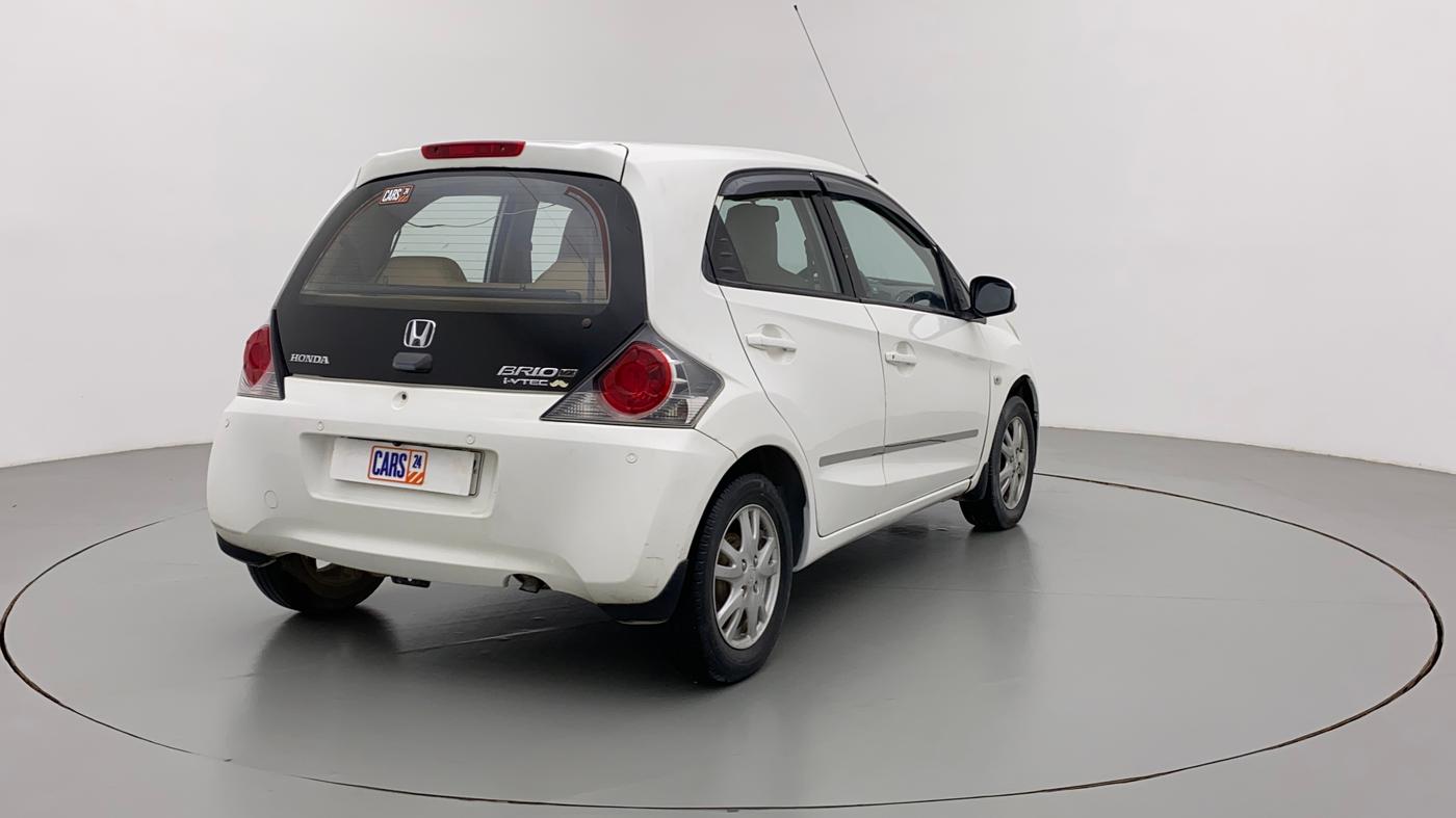 2013 Honda Brio VX MT, Petrol, Manual, 72,852 km, Right Back Diagonal
