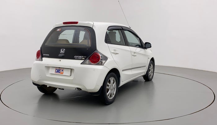 2013 Honda Brio VX MT, Petrol, Manual, 72,852 km, Right Back Diagonal