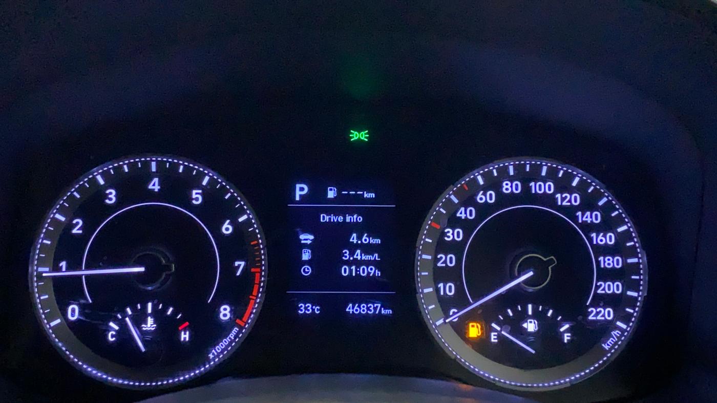 2019 Hyundai VENUE SX PLUS 1.0 TURBO DCT, Petrol, Automatic, 46,670 km, Odometer Image