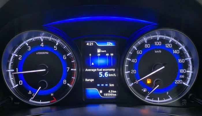 2019 Maruti Baleno ZETA PETROL 1.2, Petrol, Manual, 18,589 km, Odometer Image