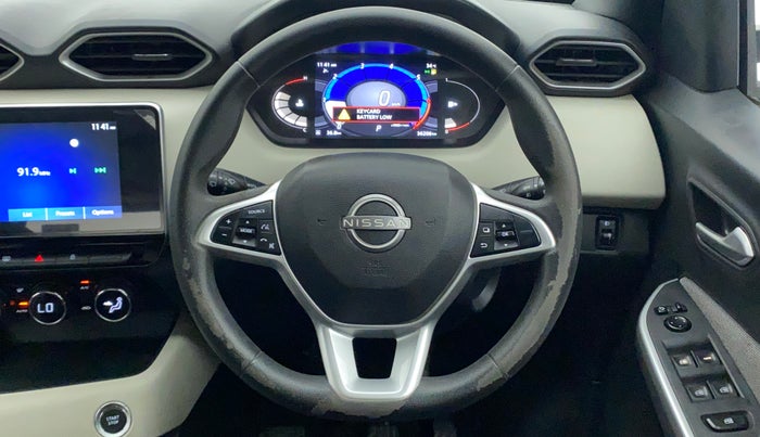 2021 Nissan MAGNITE XV TURBO CVT, Petrol, Automatic, 36,645 km, Steering Wheel Close Up