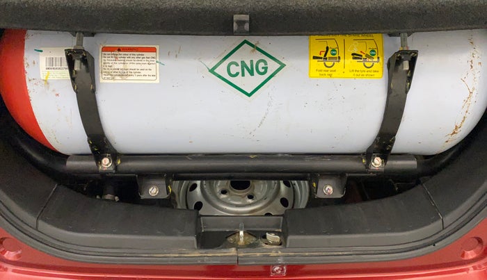 2016 Maruti Wagon R 1.0 LXI CNG, CNG, Manual, 94,353 km, Boot Inside