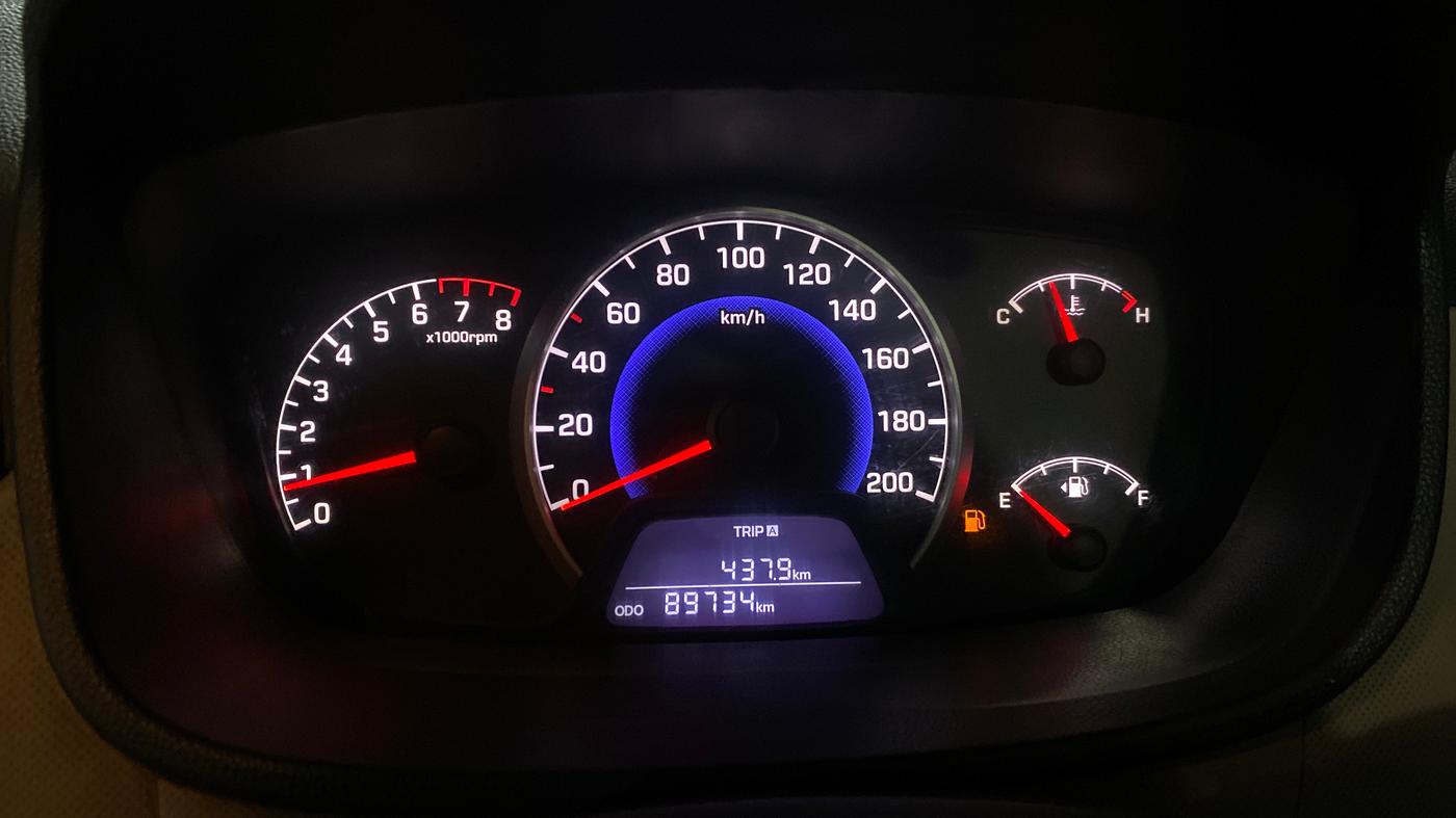 2017 Hyundai Grand i10 MAGNA 1.2 KAPPA VTVT, Petrol, Manual, 89,731 km, Odometer Image