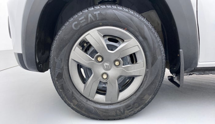 2018 Renault Kwid 1.0 RXT Opt, Petrol, Manual, 30,845 km, Left Front Wheel