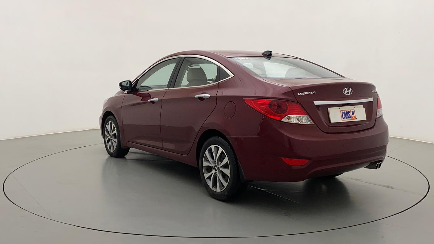 2014 Hyundai Verna FLUIDIC 1.6 VTVT SX, Petrol, Manual, 42,062 km, Left Back Diagonal