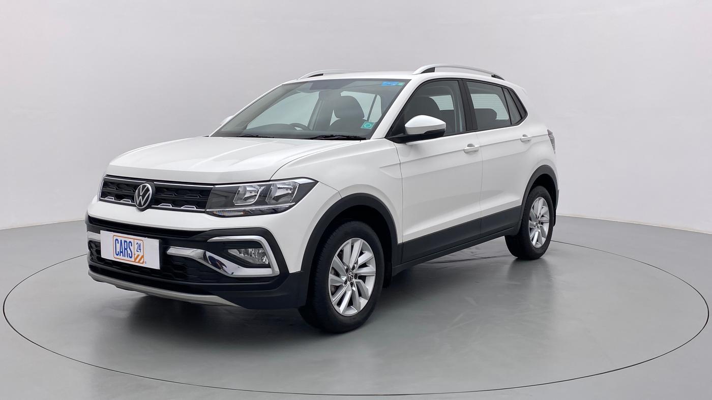 2022 Volkswagen TAIGUN HIGHLINE 1.0 TSI MT, Petrol, Manual, 5,799 km, Left Front Diagonal