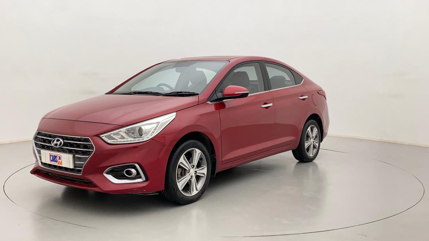 2019 Hyundai Verna 1.6 SX (O) CRDI MT, Diesel, Manual, 74,923 km, Left Front Diagonal