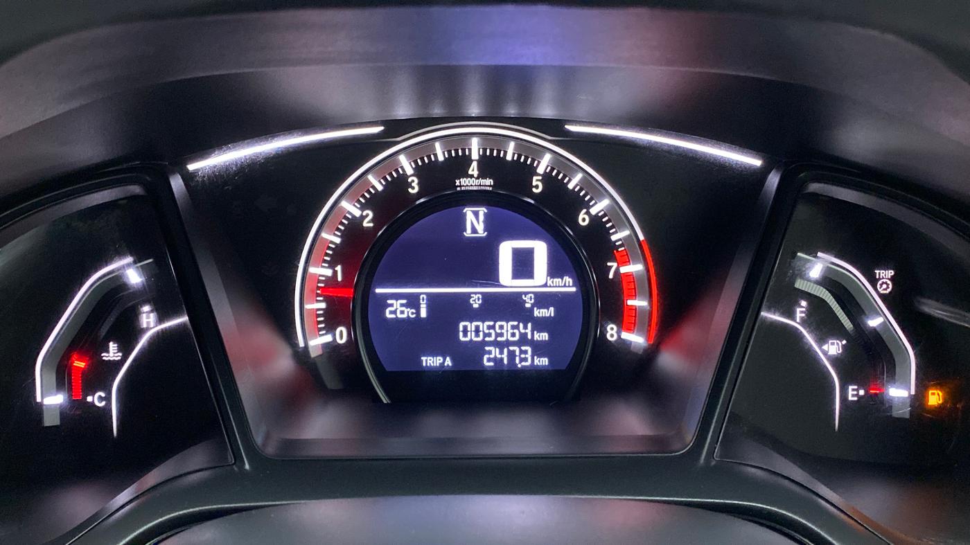 2019 Honda Civic 1.8V AT, Petrol, Automatic, 6,154 km, Odometer Image