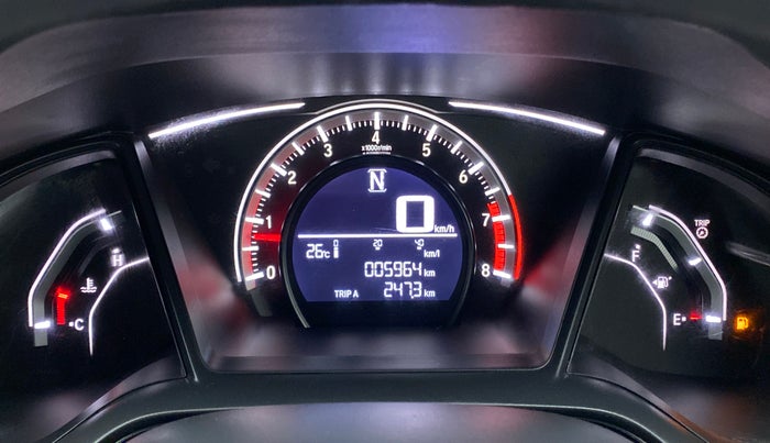 2019 Honda Civic 1.8V AT, Petrol, Automatic, 6,154 km, Odometer Image