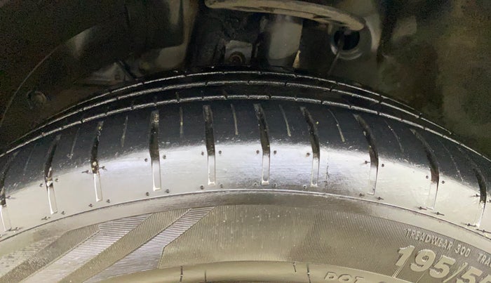 2018 Maruti Baleno ALPHA CVT PETROL 1.2, Petrol, Automatic, 49,169 km, Left Front Tyre Tread