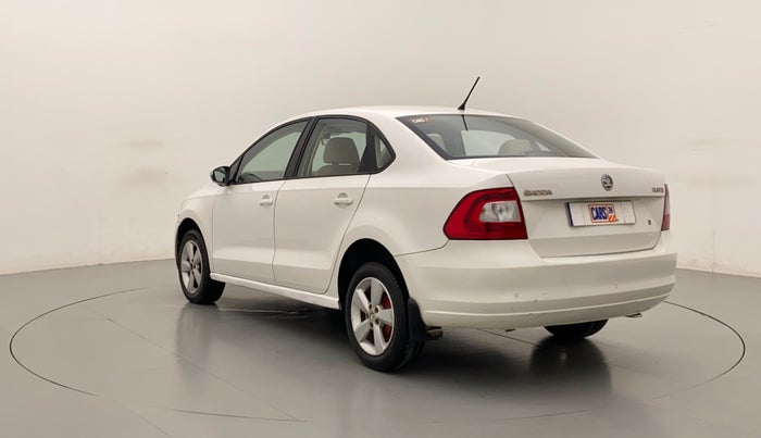 2016 Skoda Rapid 1.6 MPI STYLE PLUS MT, Petrol, Manual, 1,19,319 km, Left Back Diagonal