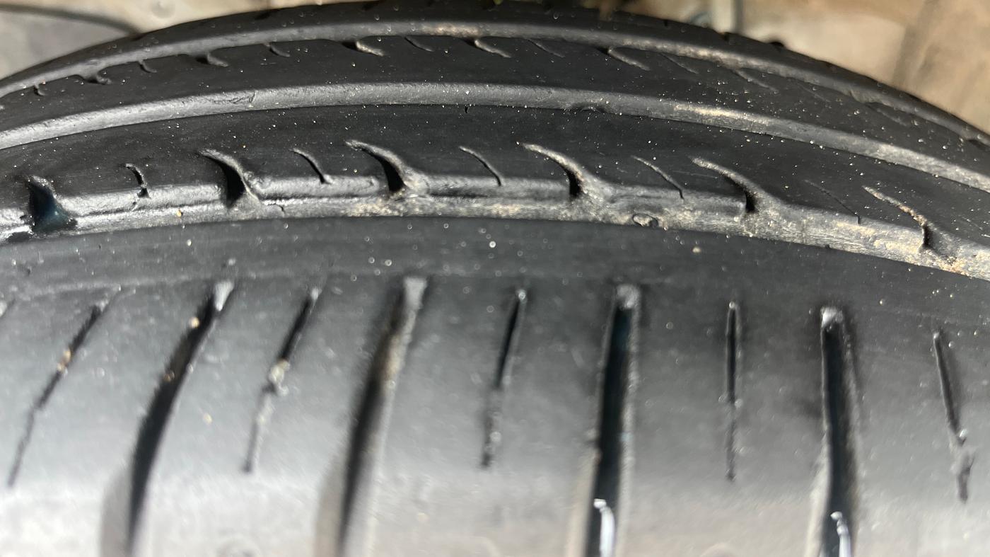 2022 Honda City 1.5L I-VTEC V MT 5TH GEN, Petrol, Manual, 38,206 km, Left Front Tyre Tread