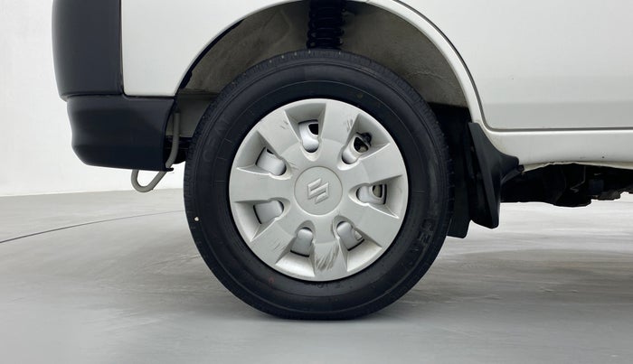 2021 Maruti Eeco 5 STR WITH AC PLUSHTR, Petrol, Manual, 11,577 km, Left Front Wheel