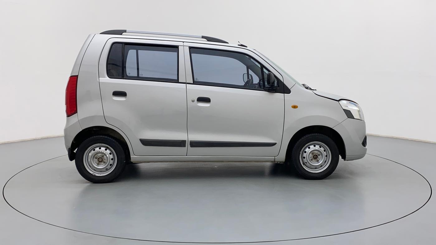 2011 Maruti Wagon R 1.0 LXI, Petrol, Manual, 80,404 km, Right Side View