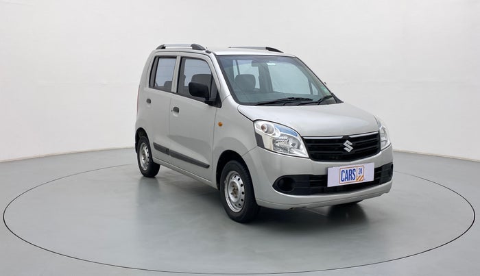 2011 Maruti Wagon R 1.0 LXI, Petrol, Manual, 80,404 km, Right Front Diagonal