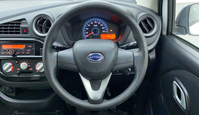 2018 Datsun Redi Go T (O), Petrol, Manual, 28,792 km, Steering Wheel Close Up