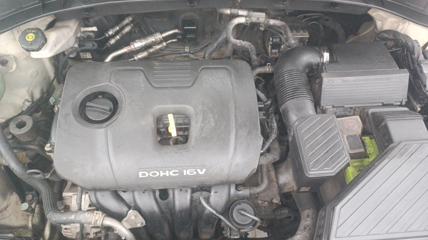 2018 Hyundai Tucson GLS 2WD AT PETROL, Petrol, Automatic, 88,054 km, Engine View