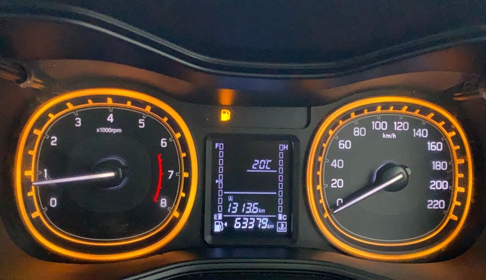 2021 Maruti Vitara Brezza ZXI PLUS, Petrol, Manual, 63,336 km, Odometer Image