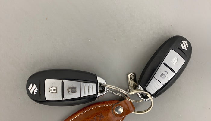 2021 Maruti Vitara Brezza ZXI PLUS, Petrol, Manual, 63,336 km, Key Close Up