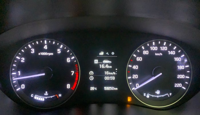 2018 Hyundai i20 Active 1.2 SX, Petrol, Manual, 53,252 km, Odometer Image