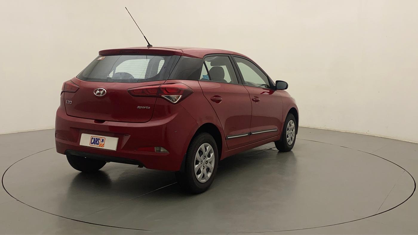 2017 Hyundai Elite i20 SPORTZ 1.2, Petrol, Manual, 11,293 km, Right Back Diagonal