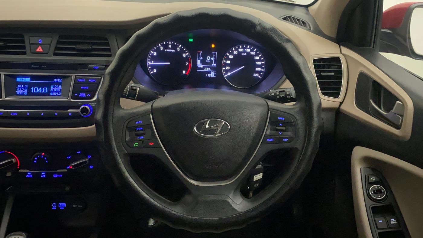2017 Hyundai Elite i20 SPORTZ 1.2, Petrol, Manual, 11,293 km, Steering Wheel Close Up