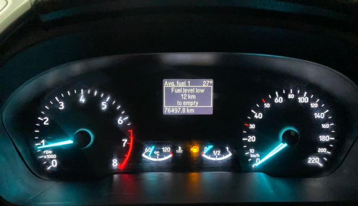 2019 Ford Ecosport TREND 1.5L PETROL, Petrol, Manual, 76,496 km, Odometer Image