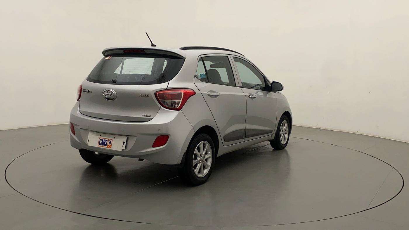 2014 Hyundai Grand i10 ASTA 1.2 KAPPA VTVT, Petrol, Manual, 35,439 km, Right Back Diagonal