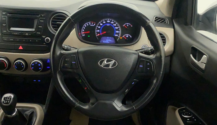 2014 Hyundai Grand i10 ASTA 1.2 KAPPA VTVT, Petrol, Manual, 35,439 km, Steering Wheel Close Up
