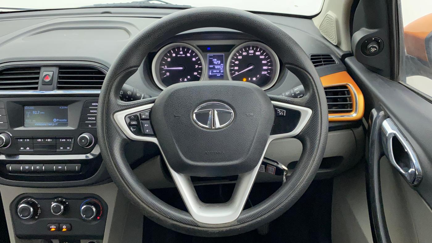 2016 Tata Tiago XZ PETROL, Petrol, Manual, 78,959 km, Steering Wheel Close Up