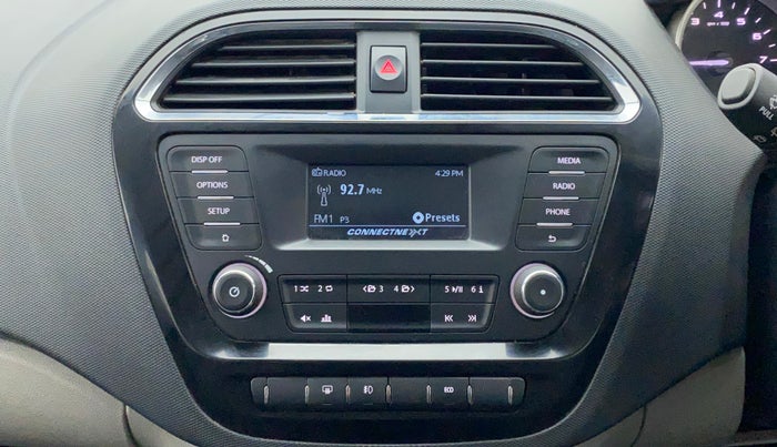 2016 Tata Tiago XZ PETROL, Petrol, Manual, 78,959 km, Infotainment System