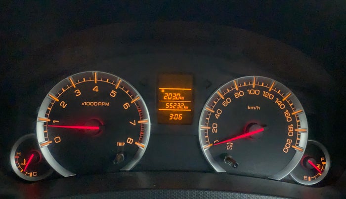 2014 Maruti Swift Dzire VXI, Petrol, Manual, 55,232 km, Odometer Image
