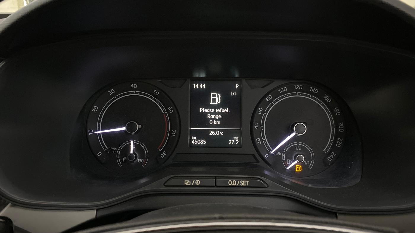 2021 Skoda KUSHAQ AMBITION 1.0L TSI AT, Petrol, Automatic, 45,058 km, Odometer Image