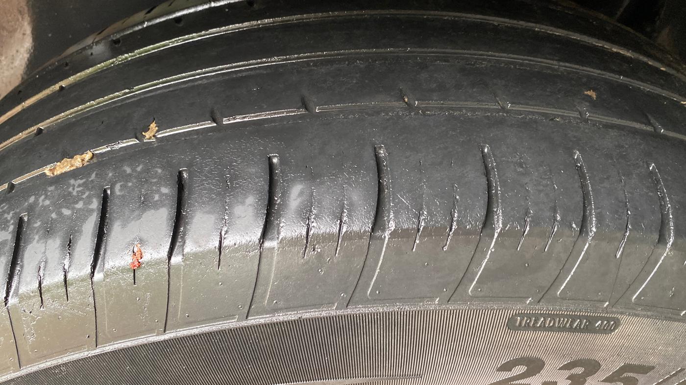 2021 Tata Harrier XZ PLUS 2.0L, Diesel, Manual, 91,422 km, Right Rear Tyre Tread
