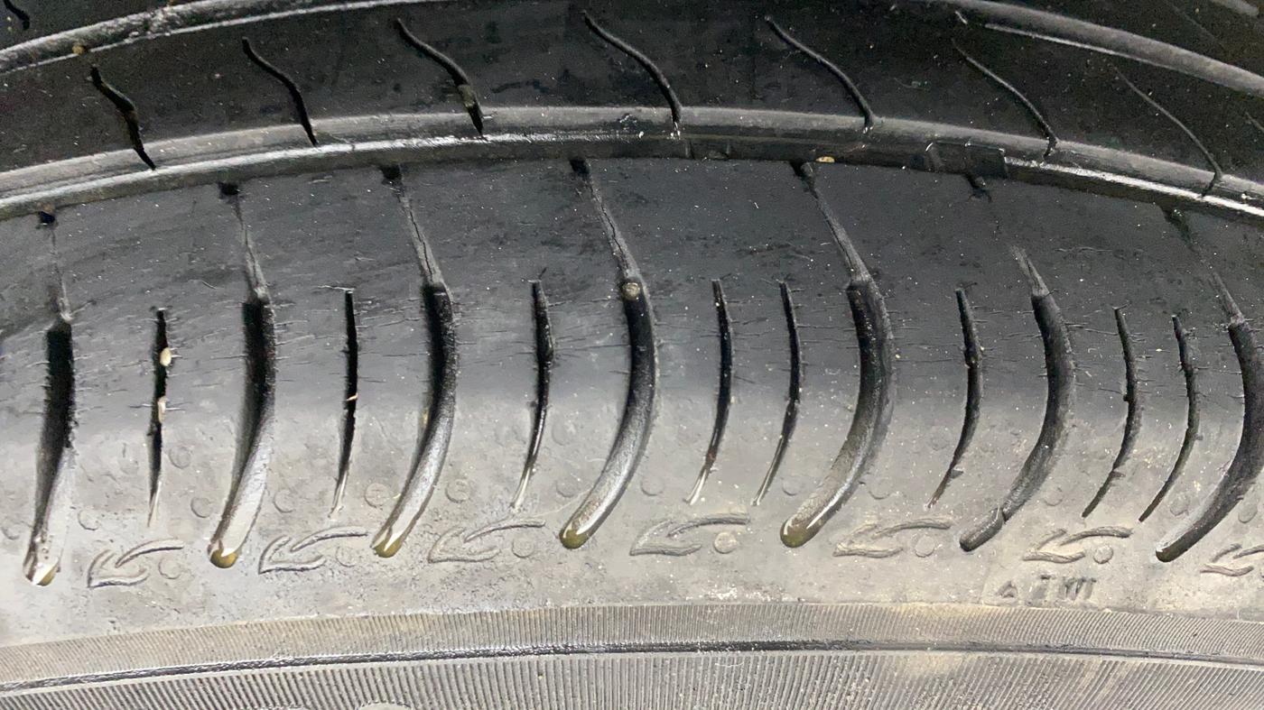 2022 Maruti S PRESSO VXI+, Petrol, Manual, 54,744 km, Left Rear Tyre Tread