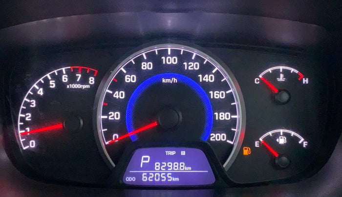 2017 Hyundai Grand i10 SPORTZ (O) AT 1.2 KAPPA VTVT, Petrol, Automatic, 62,106 km, Odometer Image
